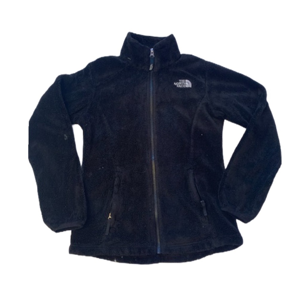 Black North Face Zip Up
